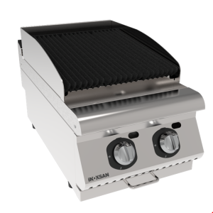İNOKSAN INO-7LG 10S Gazlı Lavataşlı Izgara (8,3 kW) - Perfect 700 Seri, Döküm Izgaralı, 1/2 Modül