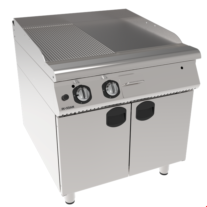 İnoksan INO-9IG22 Perfect 900 Serisi Gazlı Kombi Izgara (14 kW, Yarısı Düz Yarısı Oluklu) - 80 cm