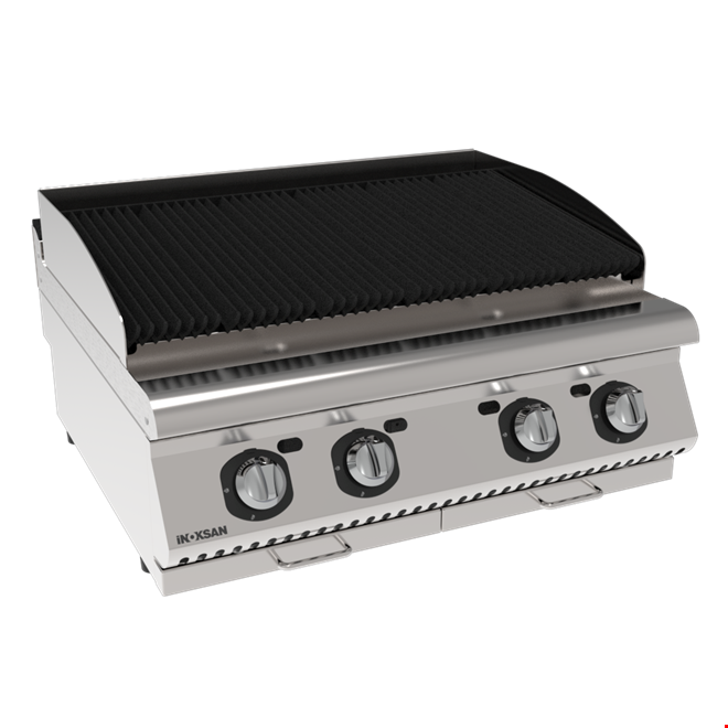 İNOKSAN INO-7LG 20S Gazlı Lavataşlı Izgara (16,5 kW) - Perfect 700 Seri, Tam Modül, Döküm Izgaralı