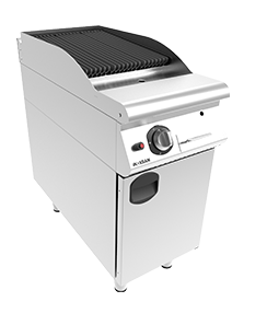 Otantik Lezzet, Güvenli Kontrol: INO-9LG10 - ½ Modül Gazlı Lavataşlı Izgara/Dolaplı (10.3 kW)