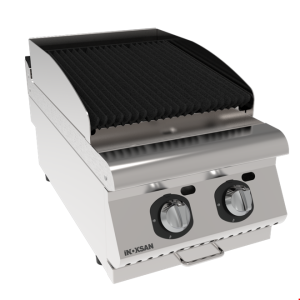 İNOKSAN INO-7ZG 10S Gazlı Sulu Izgara (8,3 kW) - Perfect 700 Seri, 1/2 Modül, Döküm Izgaralı