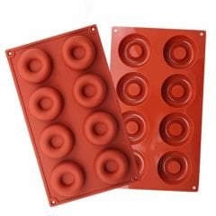 Silikon Çikolata Kalıbı Donut 29.3*17*2 Cm (Dnt-29)