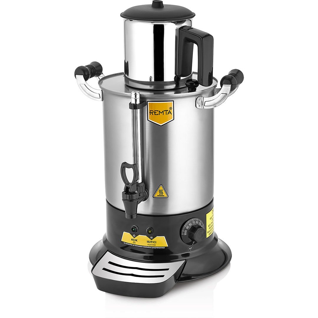 Remta Platin Model Tek Demlikli Çay Makinesi 9 lt PT11