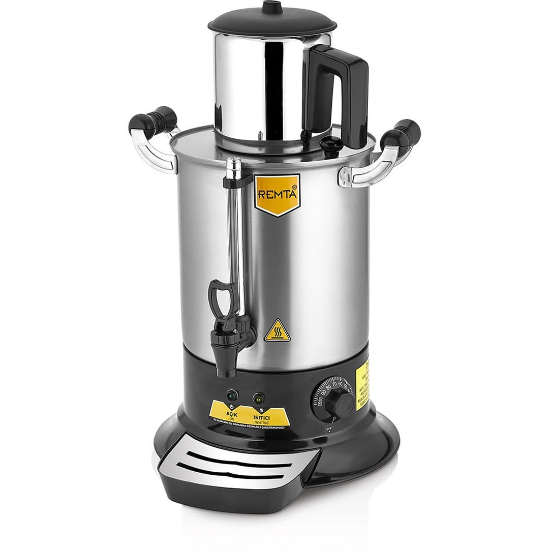 Remta Platin Model Tek Demlikli Çay Makinesi 9 lt PT11