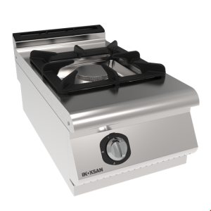 İNOKSAN INO-7OG 10S Gazlı Show Ocağı (9 kW) - Perfect 700 Seri, Emaye Döküm Izgaralı, 1/2 Modül