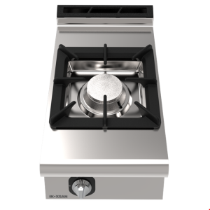 İNOKSAN INO-7OG 10S Gazlı Show Ocağı (9 kW) - Perfect 700 Seri, Emaye Döküm Izgaralı, 1/2 Modül