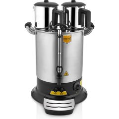 Remta Platin Model Çift Demlikli Çay Makinesi 17 lt PT14