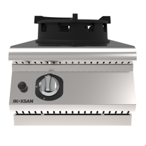 İNOKSAN INO-7OG 10W S Gazlı Wok Ocağı (15 kW) - Perfect 700 Seri, Emaye Döküm, 1/2 Modül