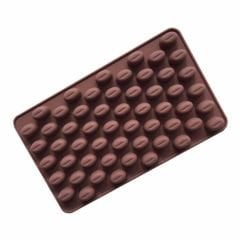 Silikon Çikolata Kalıbı Kahve Çekirdeği 18.5*11*1.4Cm (Khc-18)