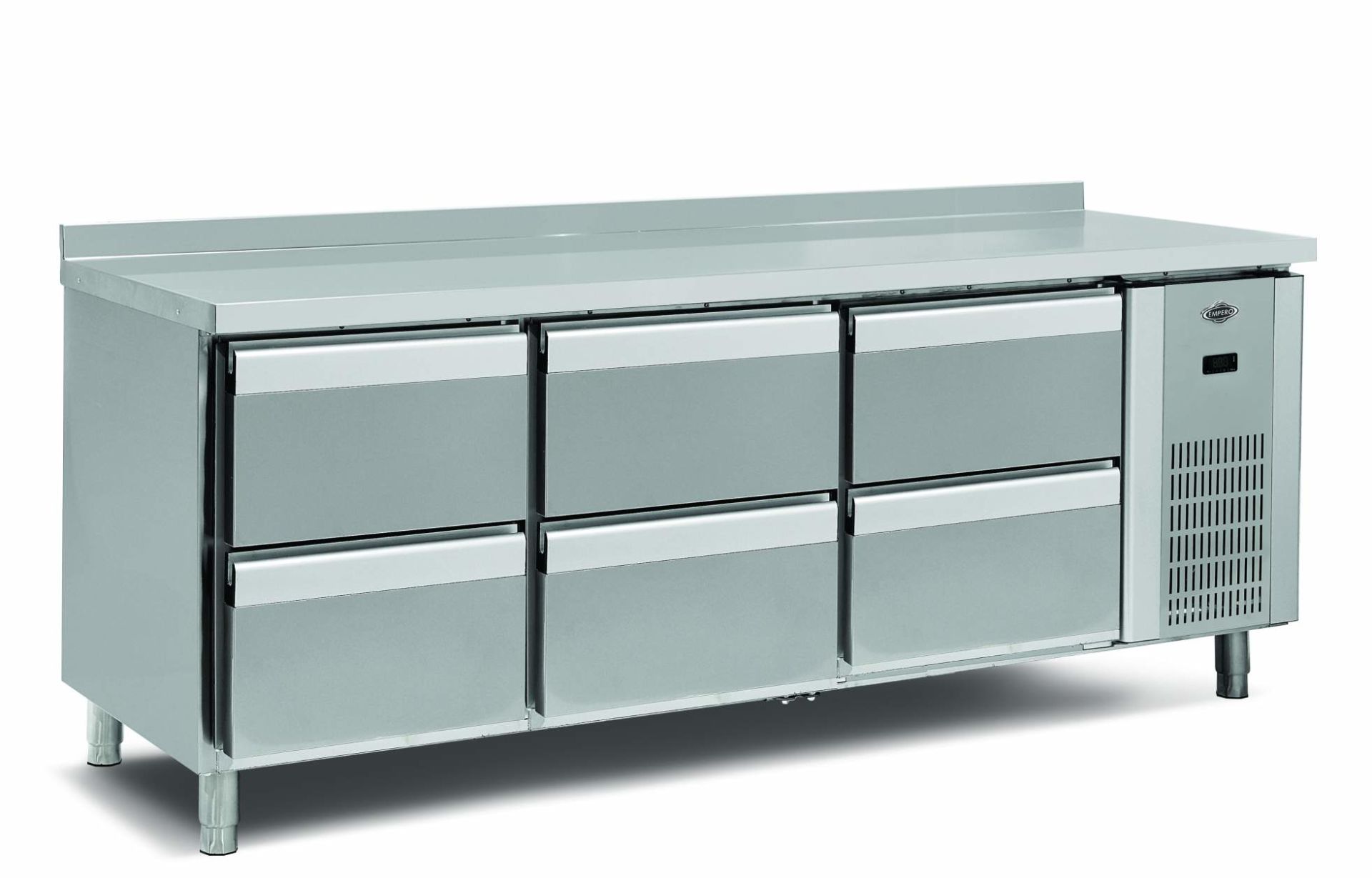 Empero Tezgah Tipi Buzdolabı 6 Çekmece 1 Kapı EMP.255.70.01-6C