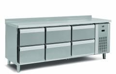 ثلاجة امبيرو نوع العداد 6 درج 1 باب EMP.255.70.01-6C