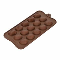 Silikon Çikolata Kalıbı Yumurta 21*9.5*1.3Cm (Ymr-21)