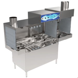 İNOKSAN INO-BYK 220L-R Konveyörlü Bulaşık Makinesi - Saatte 2200 Tabak Kapasiteli, Çift Devirli