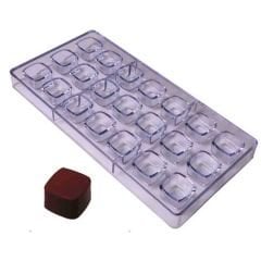 Polikarbon Çikolata Kalıbı Kare 27.5X13.5 (Krp-14)