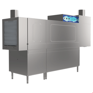 İNOKSAN INO-BYK 360L-R Konveyörlü Bulaşık Makinesi - Çift Durulamalı, Saatte 3600 Tabak Kapasiteli