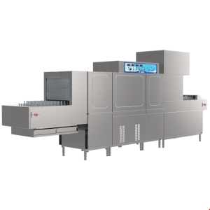 İNOKSAN INO-BYF 360L/R Flight Tip Bulaşık Makinesi - Çift Yıkama Modüllü, Saatte 3600 Tabak, Bantlı Sistem