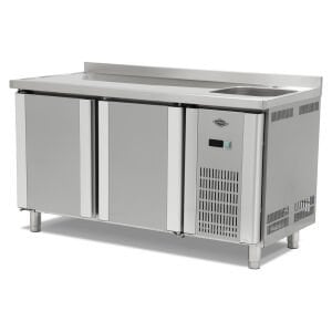 ثلاجة إمبيرو نوع العداد مع حوض 2 باب EMP.150.70.01-EV