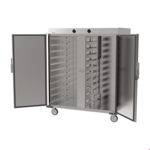 İNOKSAN INO-ABS 201S Banket Arabası - 20 x GN 2/1 Tepsi Kapasiteli, Isıtmalı Servis Arabası