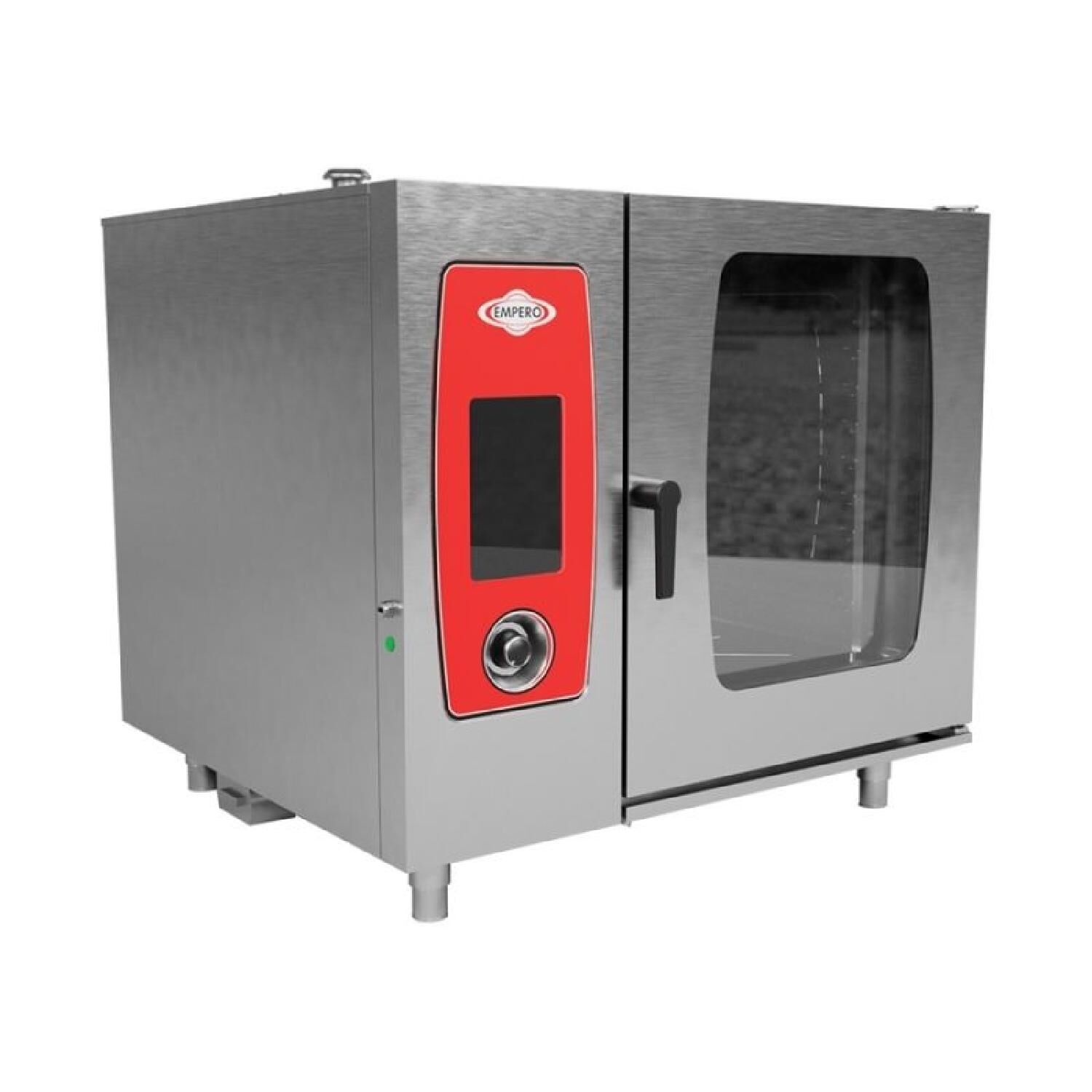 Empero EMP.PLS-CBG.10 Gazlı Kombi Fırın - 10 Tepsi 1/1 GN Kapasiteli
