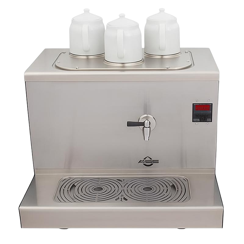 Ateşe Cappadocia Smart Plus Elektrikli Inox Çay Makinası - 3 Demlikli - Tamamı 304 Çelik