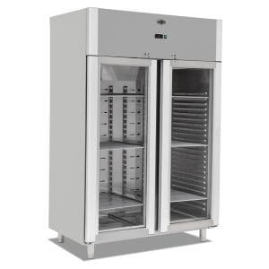 Empero Cam Kapı Dik Tip Buzdolabı Çift Kapılı EMP.140.80.03