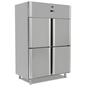 Empero Vertical Freezer with 4 Half Doors EMP.140.80.02