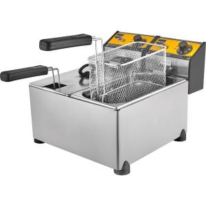 Remta R92 3+3 lt Double Electric Fryer